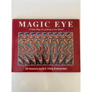 Magic Eye 3D Illusion Book. Adults. All ages. Free Shipping